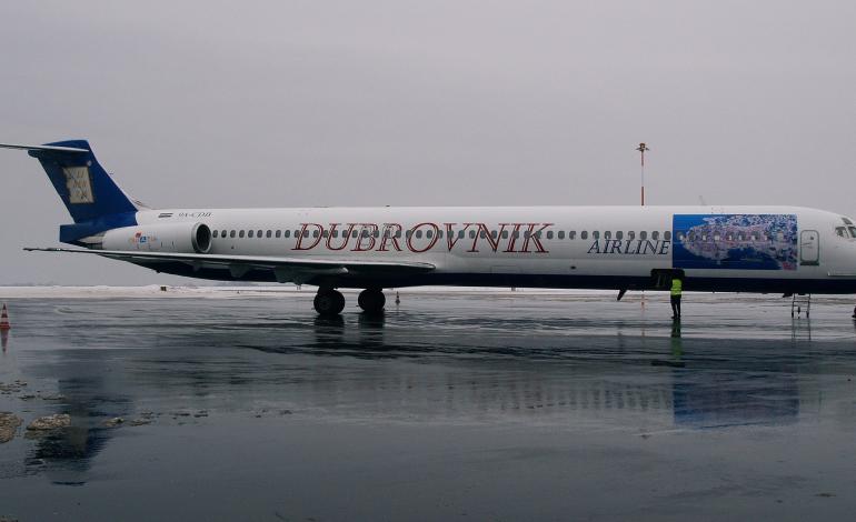 MD-83 Dubrovnik Airline 