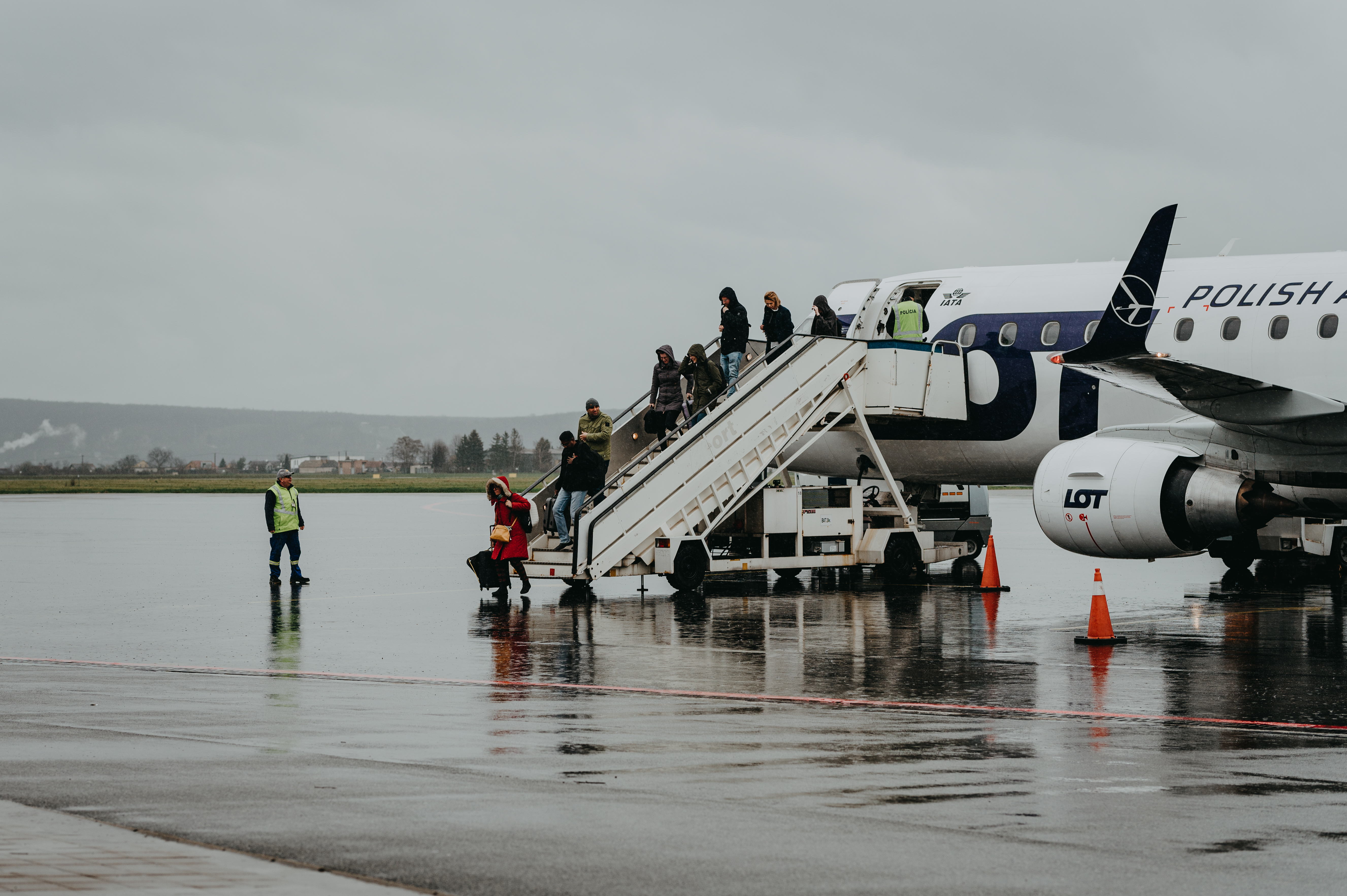 LOT first flight from Kosice to Warsaw