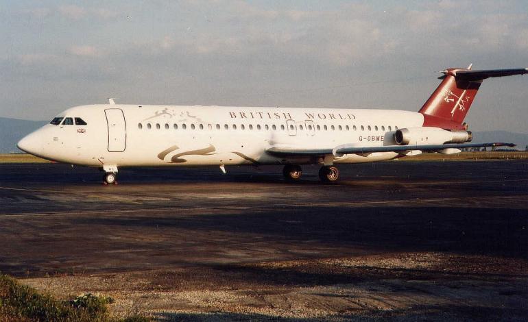 BAC 111 G-OBWE