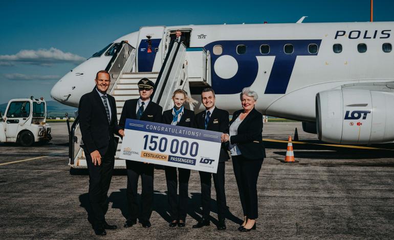 150 000 passengers of LOT from Košice