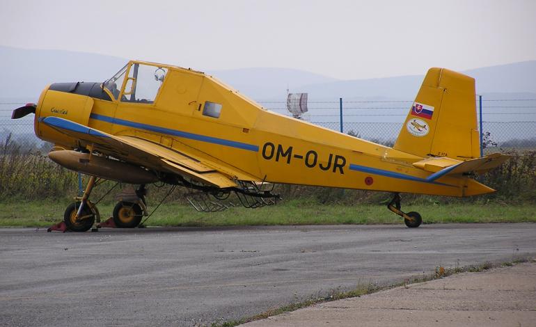 Lietadlo Zlín Z-37 Letisko Košice