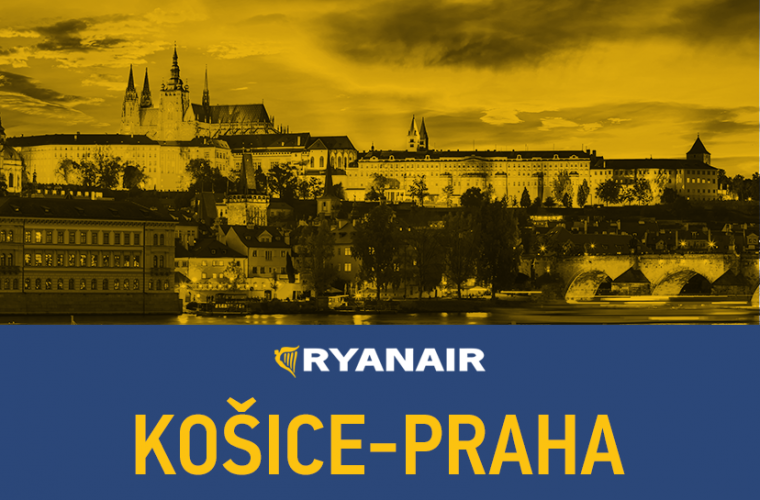 Košice Praha Ryanair