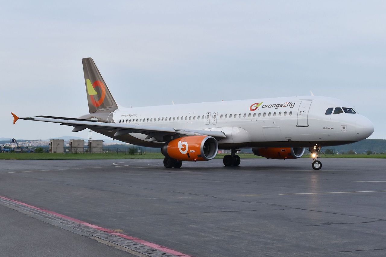 Premiéra spoločnosti orange2fly