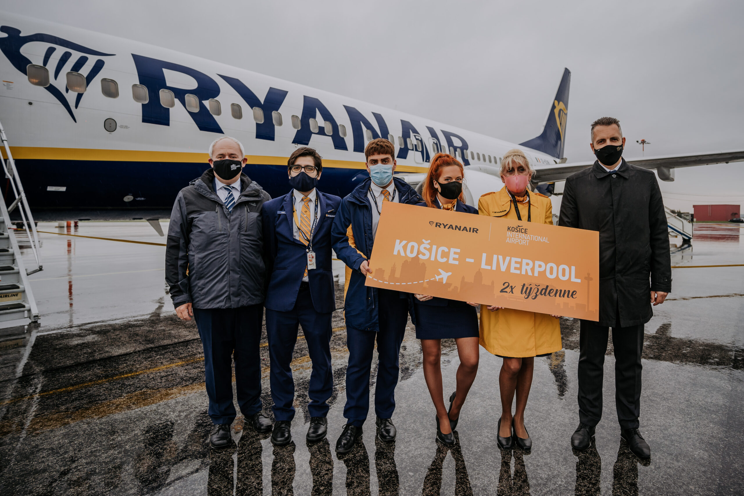 Ryanair oddnes spája leteckou linkou Košice s Liverpoolom