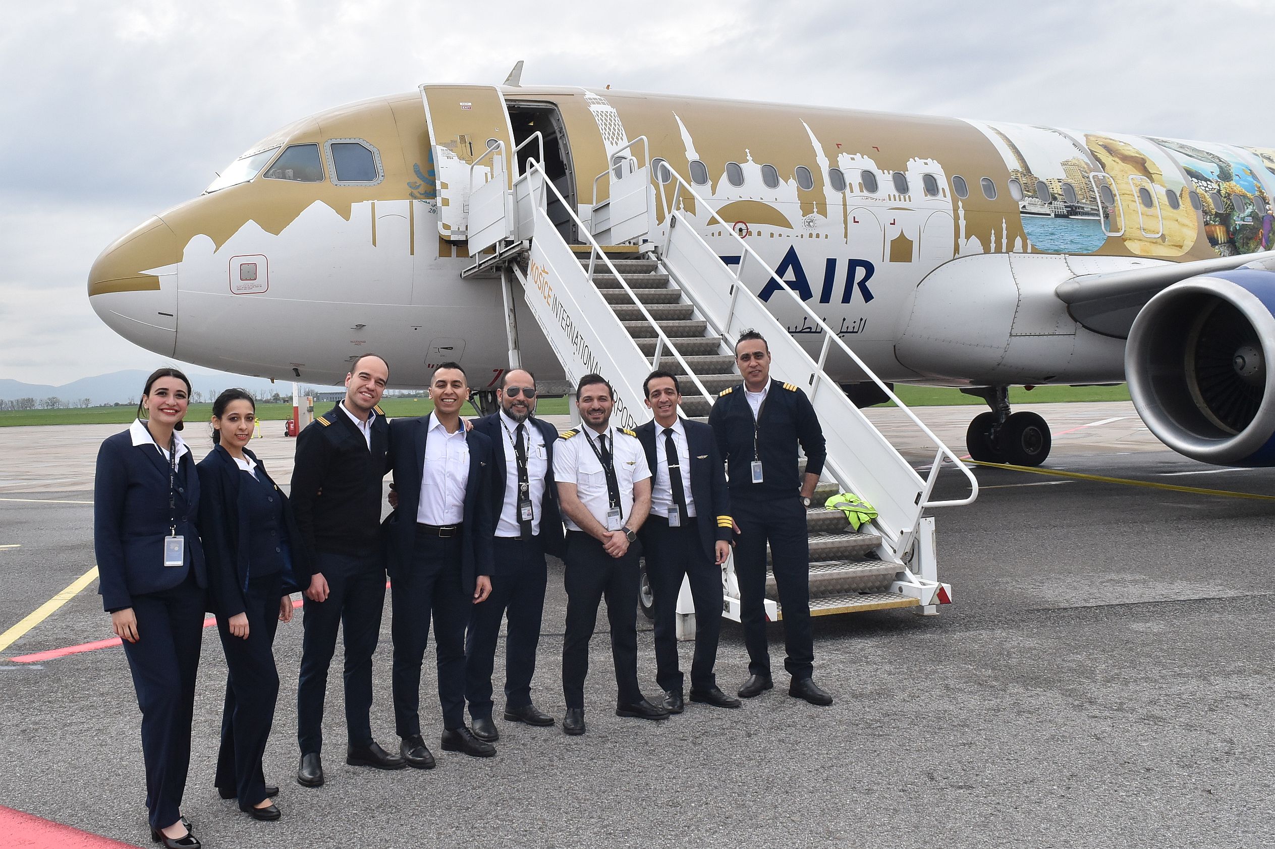 Premiérové pristátie spoločnosti Nile Air