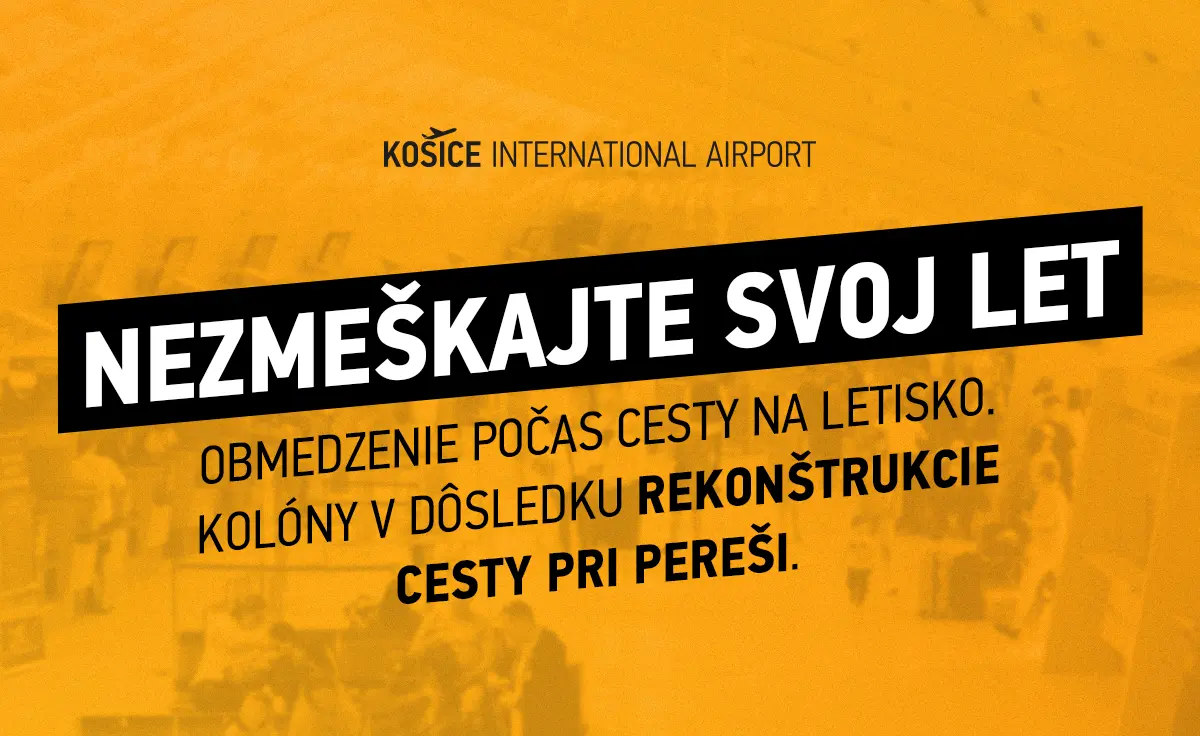 DÔLEŽITÉ UPOZORNENIE pre cestujúcich – rekonštrukcia cesty