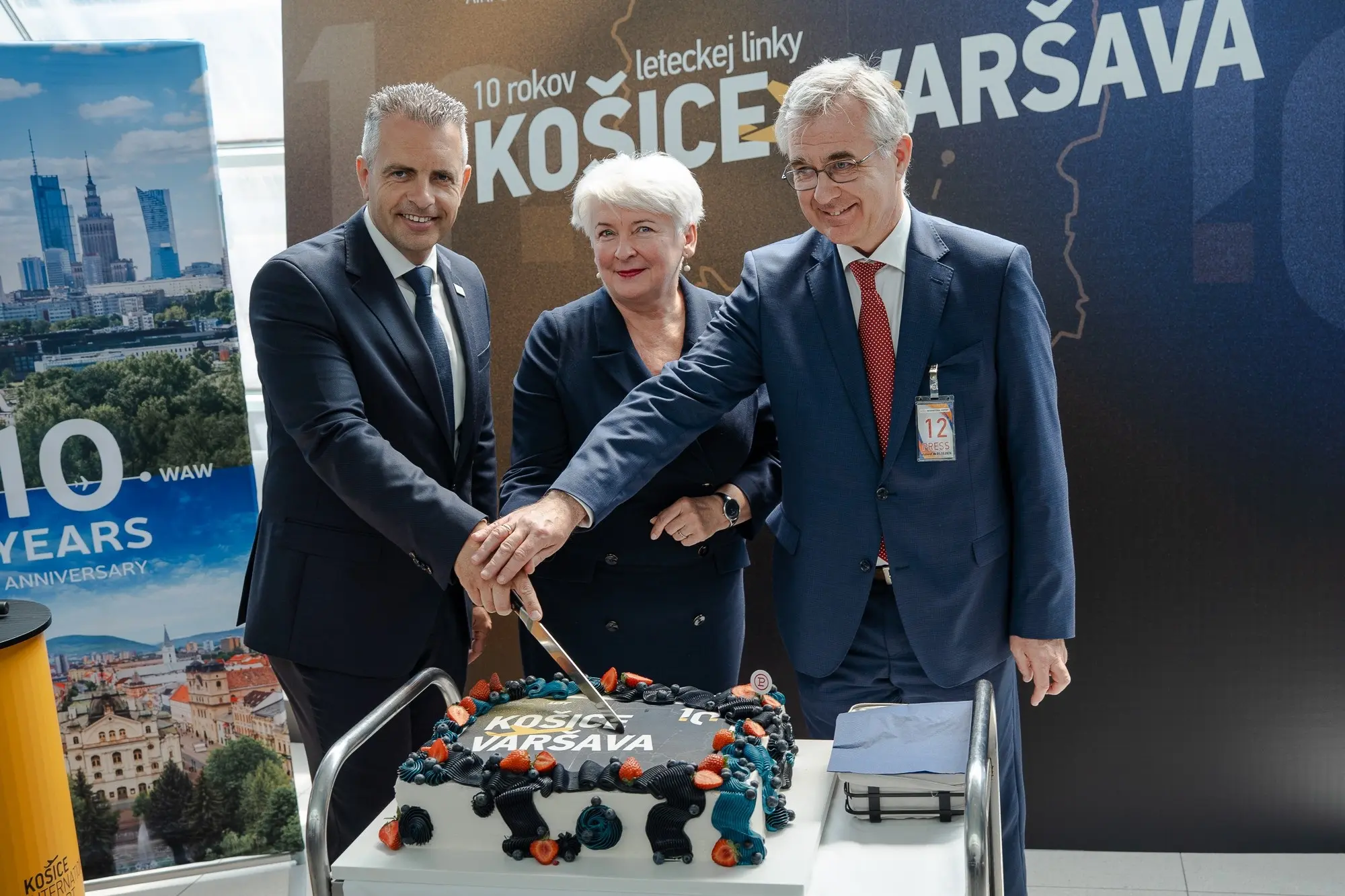 TLAČOVÁ SPRÁVA: Letisko Košice a LOT Polish Airlines oslavujú desať rokov spájania východného Slovenska so svetom cez Varšavu