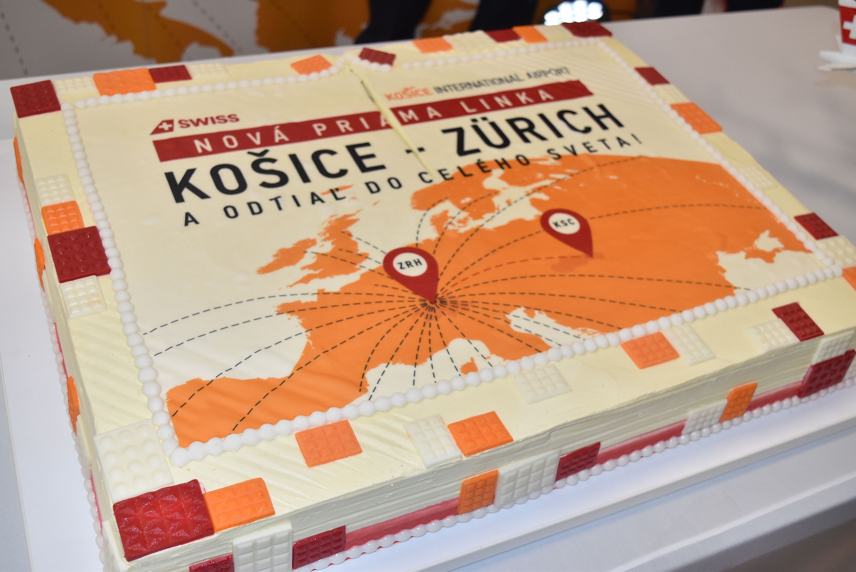Nová linka Košice - Zurich